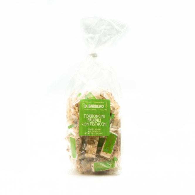 Barbero Barbero Crumbly Torroncini With Pistachio 200g