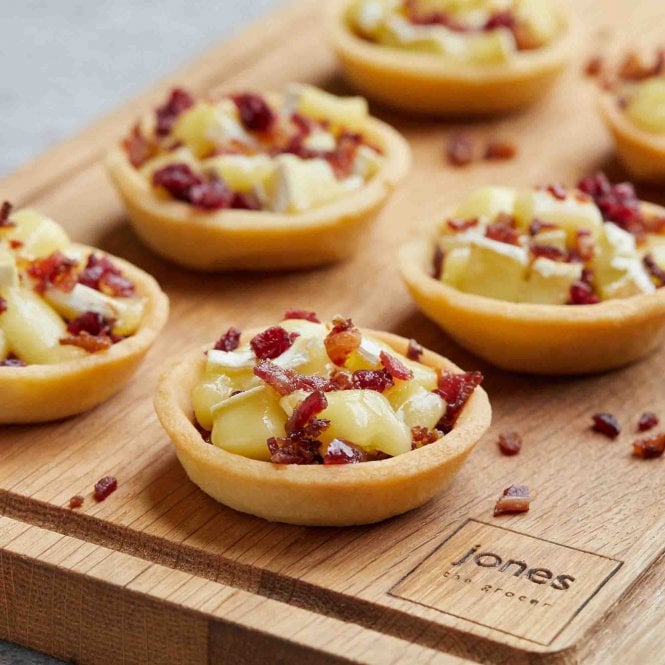 Brie Cheese Tartlet Canapés 