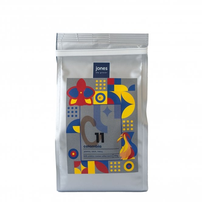 Jones the Grocer Jones the Grocer Single Origin Colombia Inga Aponte Coffee Beans 250g