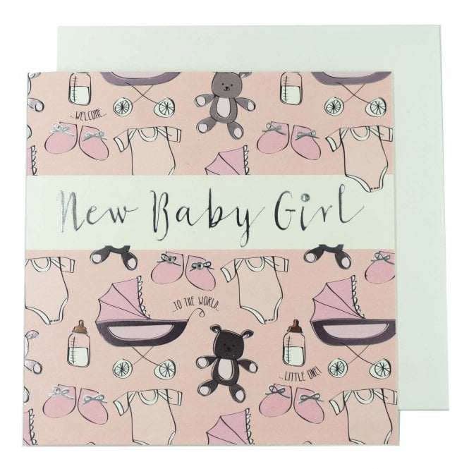 Wendy Jones-Blackett Wendy Jones-Blackett New Baby Girl Card